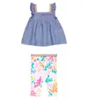 Marc Jacobs Baby Set Aus Top Und Leggings In Multicoloured