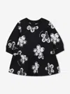 Marc Jacobs Baby Girls Daisy Print Sweater Dress In Black