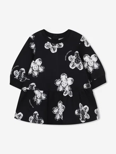MARC JACOBS MARC JACOBS BABY GIRLS DAISY PRINT SWEATER DRESS