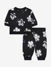 Marc Jacobs Baby Girls Daisy Print Tracksuit In Black