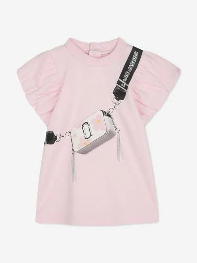 Marc Jacobs Kids' Baby Girls Snapshot Bag Print Dress In Pink