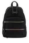 Marc Jacobs Women Black Nylon The Biker Medium Backpack In Black
