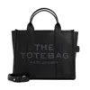 Marc Jacobs Structured Medium Tote With Textured Leather Finish In Black