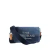 Marc Jacobs Mini Bags With Adjustable Strap And Stitching In Blue