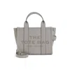 Marc Jacobs The Leather Medium Tote Bag In Gray