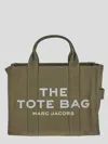 Marc Jacobs The Tote Medium Canvas Tote In Slategreen