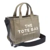 Marc Jacobs The Small Tote Canvas Bag In Slategreen
