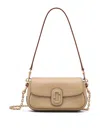 Marc Jacobs The Clover Shoulder Bag In Smooth Leather In Taupe