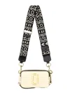 Marc Jacobs The Snapshot Cloud White Multi Leather Camera Bag