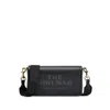 Marc Jacobs Borsa A Tracolla Nera In Pelle Martellata Color Nero