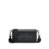 Marc Jacobs Borsa A Tracolla Nera In Pelle Martellata Color Nero In Black