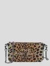 Marc Jacobs Womens Black Multi The Mini Leather Shoulder Bag