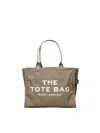 Marc Jacobs The Tote Bag Cotton In Green