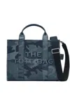 Marc Jacobs The Medium Tote Bag Camouflage In Blue In Multi