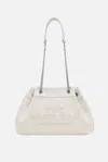 Marc Jacobs White The Small Chain Sack Bag