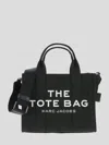 Marc Jacobs 'traveler Handbag' Black Mini Tote Bag With Logo