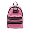 Marc Jacobs The Biker Nylon Medium Backpack Bags In Pink
