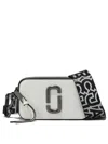 Marc Jacobs The Snapshot Crossbody Bag In Silver