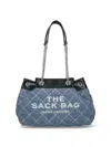 Marc Jacobs Quilted Structured Bag With Dual Chain Handles