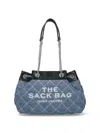Marc Jacobs Quilted Structured Bag With Dual Chain Handles