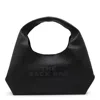 Marc Jacobs Black Leather The Sack Shoulder Bag In Black