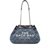 Marc Jacobs The Quilted Denim Chain Sack Bag