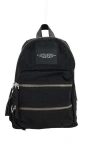 Marc Jacobs The Biker Black Nylon Medium Backpack In Black