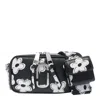 Marc Jacobs Black And White The Snapshot Crossbody Bag In Black