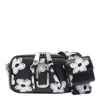 Marc Jacobs Black And White The Snapshot Crossbody Bag In Black