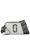 Marc Jacobs The Snapshot Crossbody Bag In Silver