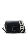 Marc Jacobs The Covered J Marc Large Saddle Bag In Black