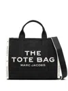 Marc Jacobs Structured Medium Tote With Dual Handles In Black