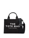 Marc Jacobs 'traveler Handbag' Black Mini Tote Bag With Logo In Black