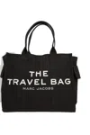 Marc Jacobs The Travel Tote Tote In Black Cotton In Black