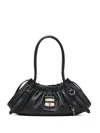 Marc Jacobs The Cristina Small Satchel Leather Cross-body Bag In Black