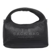 Marc Jacobs The Micro Crossbody Sack Bag In Full-grain Leatherdescription In Brown