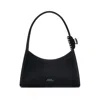 Marc Jacobs Glam Claw Clip Leather Shoulder Bag