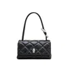 Marc Jacobs The Quilted Mini Dual Shoulder Bag Black In Black