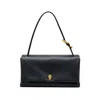 Marc Jacobs Black Bag With Gold-tone Clasp And Vibrant Lining In Black