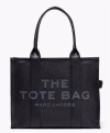 Marc Jacobs The Leather Large Tote Bag In Black