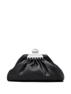 Marc Jacobs The Claw Clip Clutch Bag In Black