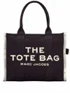 Marc Jacobs The Jacquard Large Tote Bags In Black