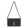 Marc Jacobs Black Fixed Curb Chain Shoulder Strap Bag In Black