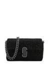 Marc Jacobs The Mini J Marc Shoulder Bag In Nero