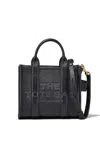 Marc Jacobs The Logo Grained Leather Tote Bag In Black