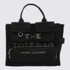 Marc Jacobs Black Cotton The Medium Tote