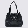 Marc Jacobs Leather Shoulder Bag With Chain And Straps In Black