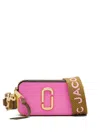 Marc Jacobs The Snapshot Crossbody In Bow Pink Multi