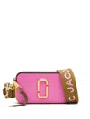 Marc Jacobs The Snapshot Crossbody In Bow Pink Multi