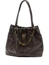 Marc Jacobs The Cristina Chain-detail Shoulder Bag In Brown